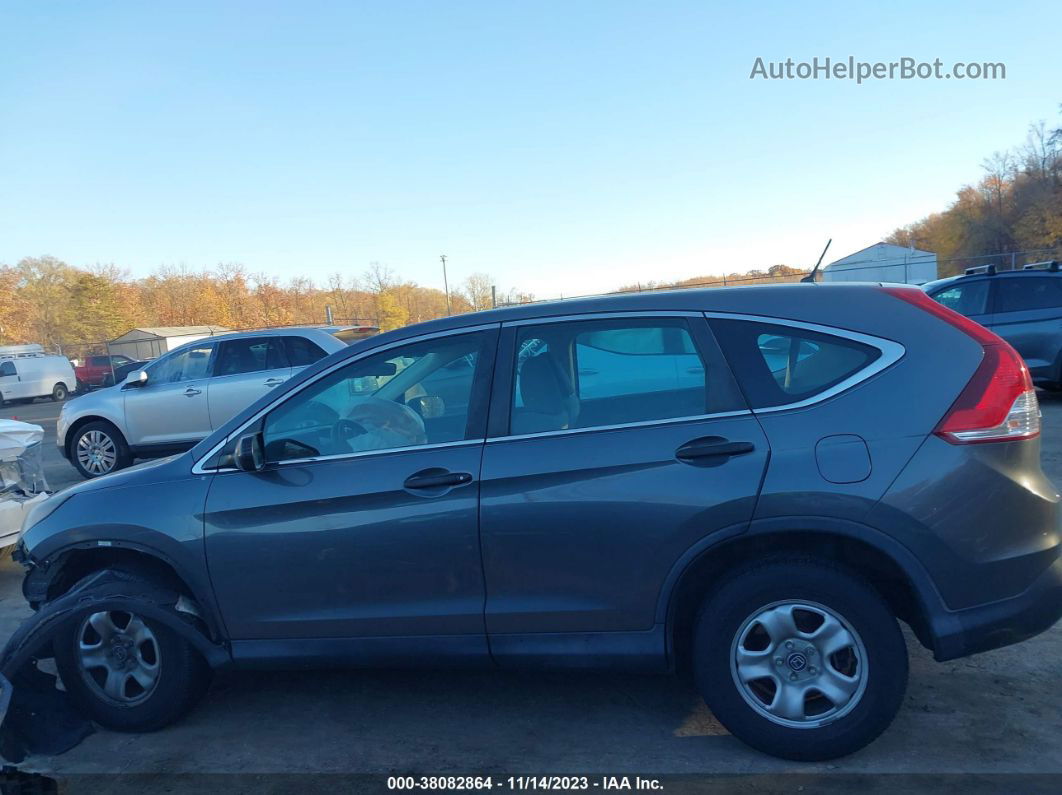 2013 Honda Cr-v Lx Gray vin: 2HKRM3H30DH515696