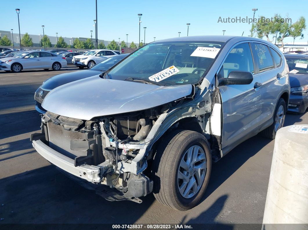 2016 Honda Cr-v Lx Silver vin: 2HKRM3H30GH521776