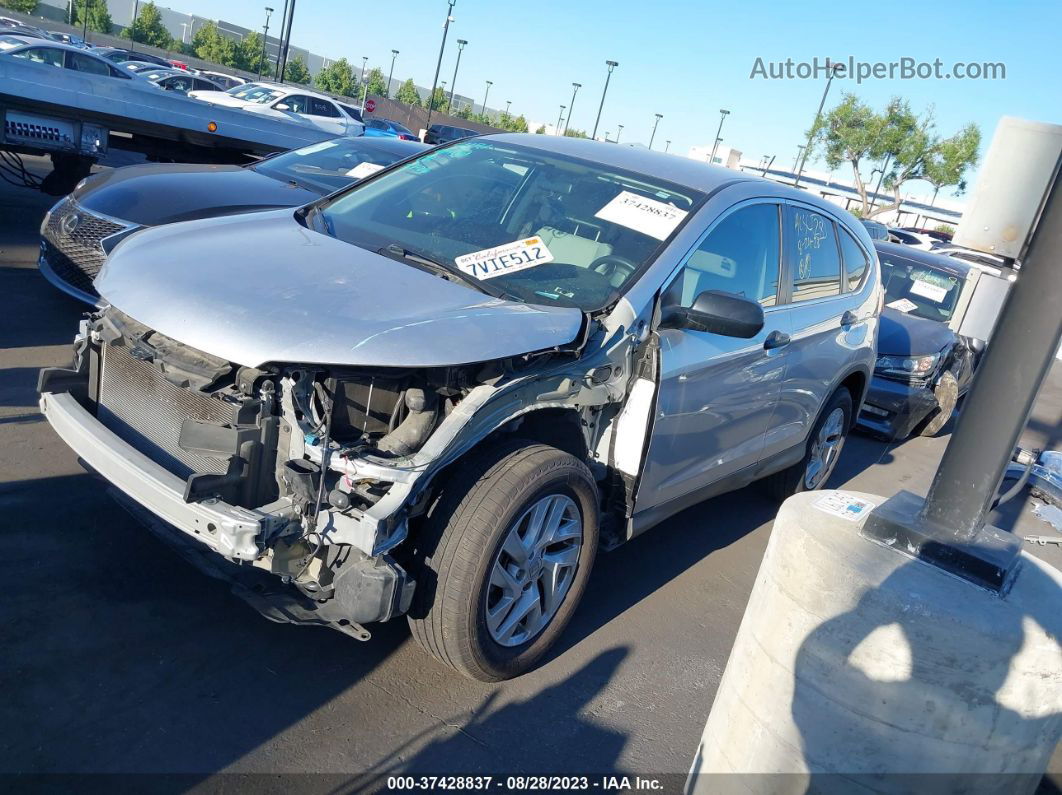 2016 Honda Cr-v Lx Silver vin: 2HKRM3H30GH521776