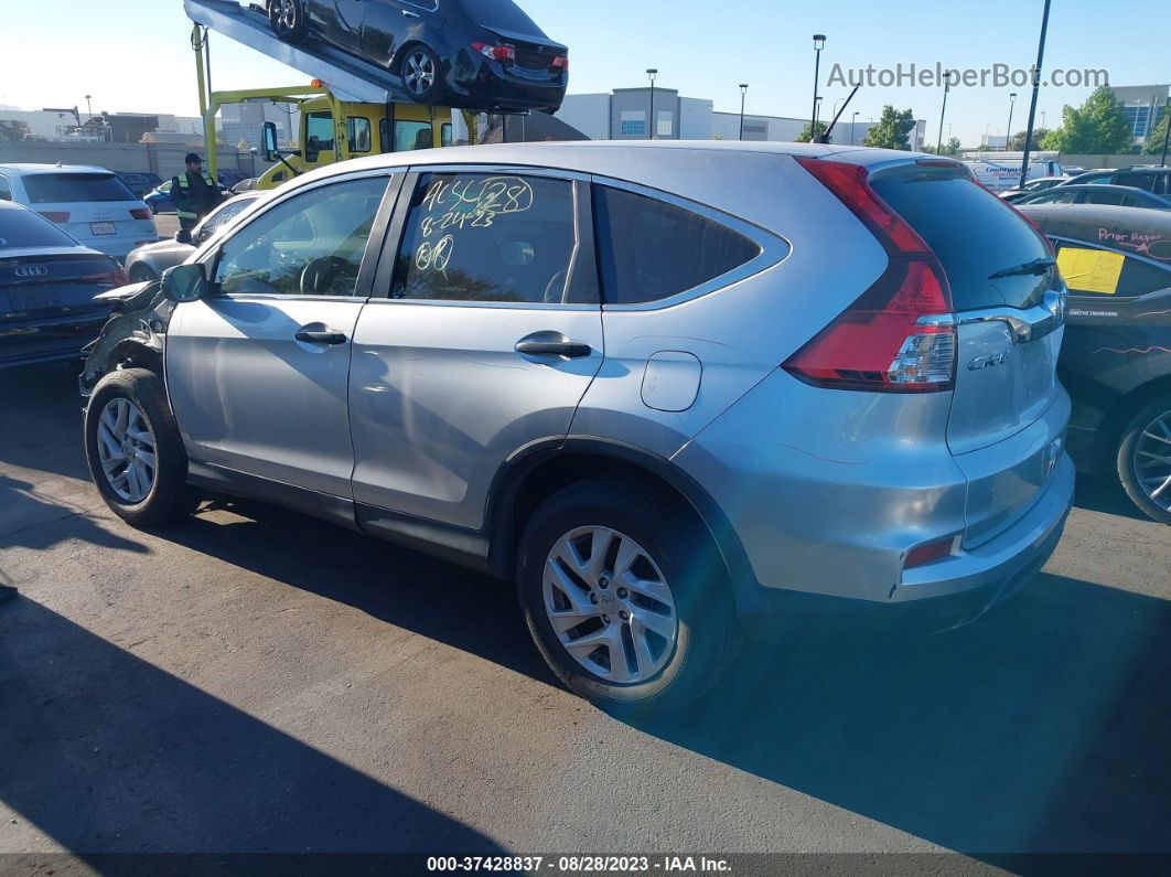 2016 Honda Cr-v Lx Silver vin: 2HKRM3H30GH521776