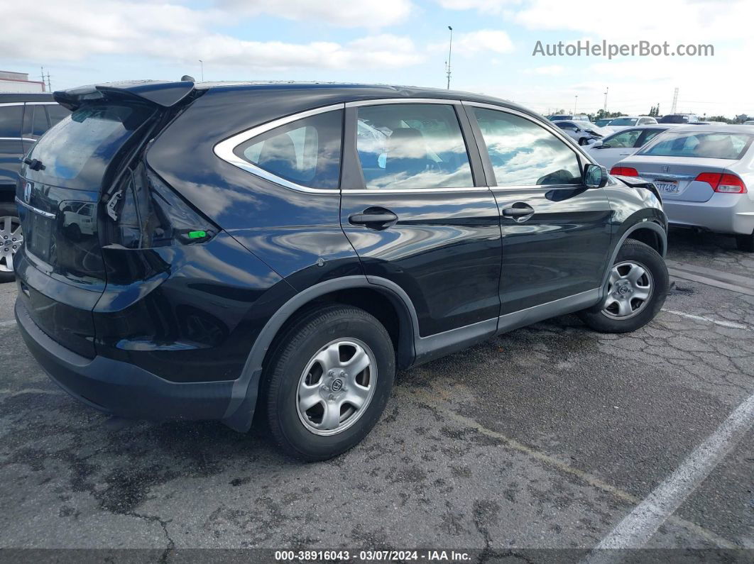 2012 Honda Cr-v Lx Black vin: 2HKRM3H31CH501773