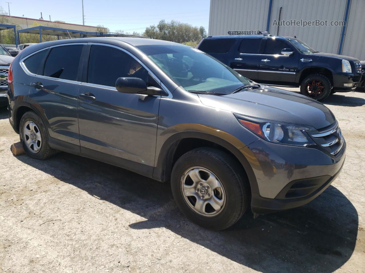 2012 Honda Cr-v Lx Gray vin: 2HKRM3H31CH501918