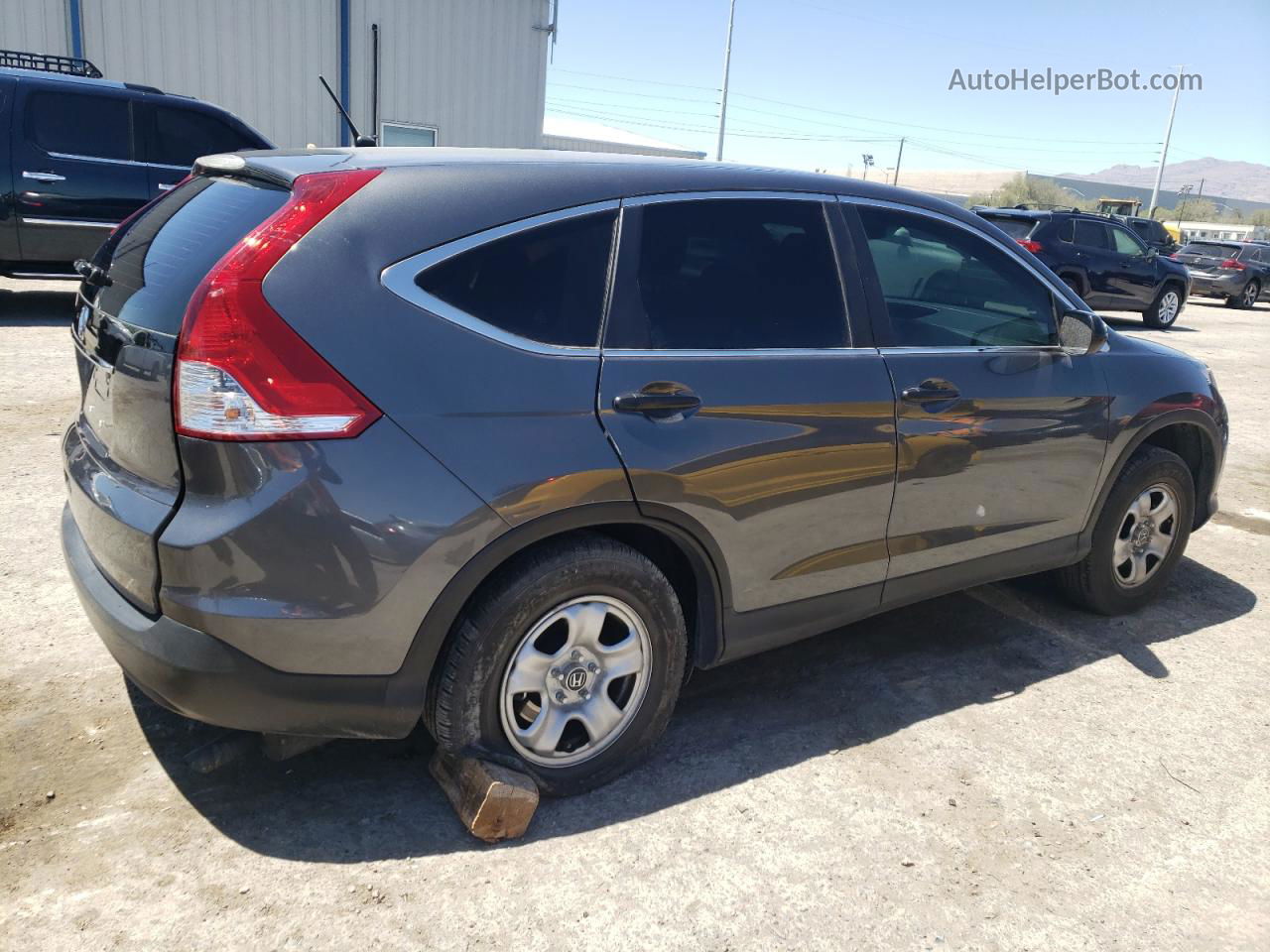 2012 Honda Cr-v Lx Gray vin: 2HKRM3H31CH501918