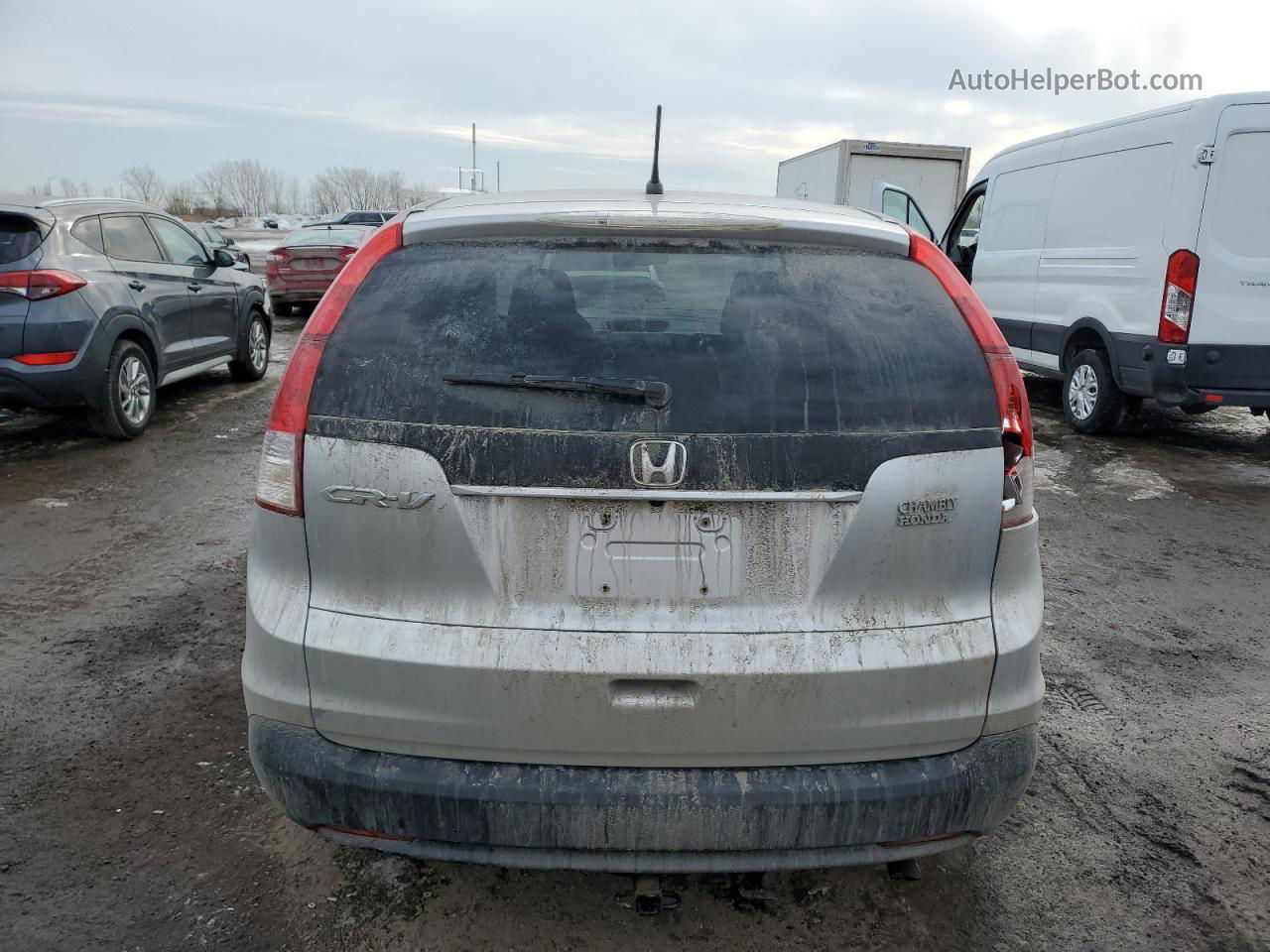 2012 Honda Cr-v Lx Silver vin: 2HKRM3H32CH001315