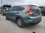 2012 Honda Cr-v Lx Бирюзовый vin: 2HKRM3H32CH511003