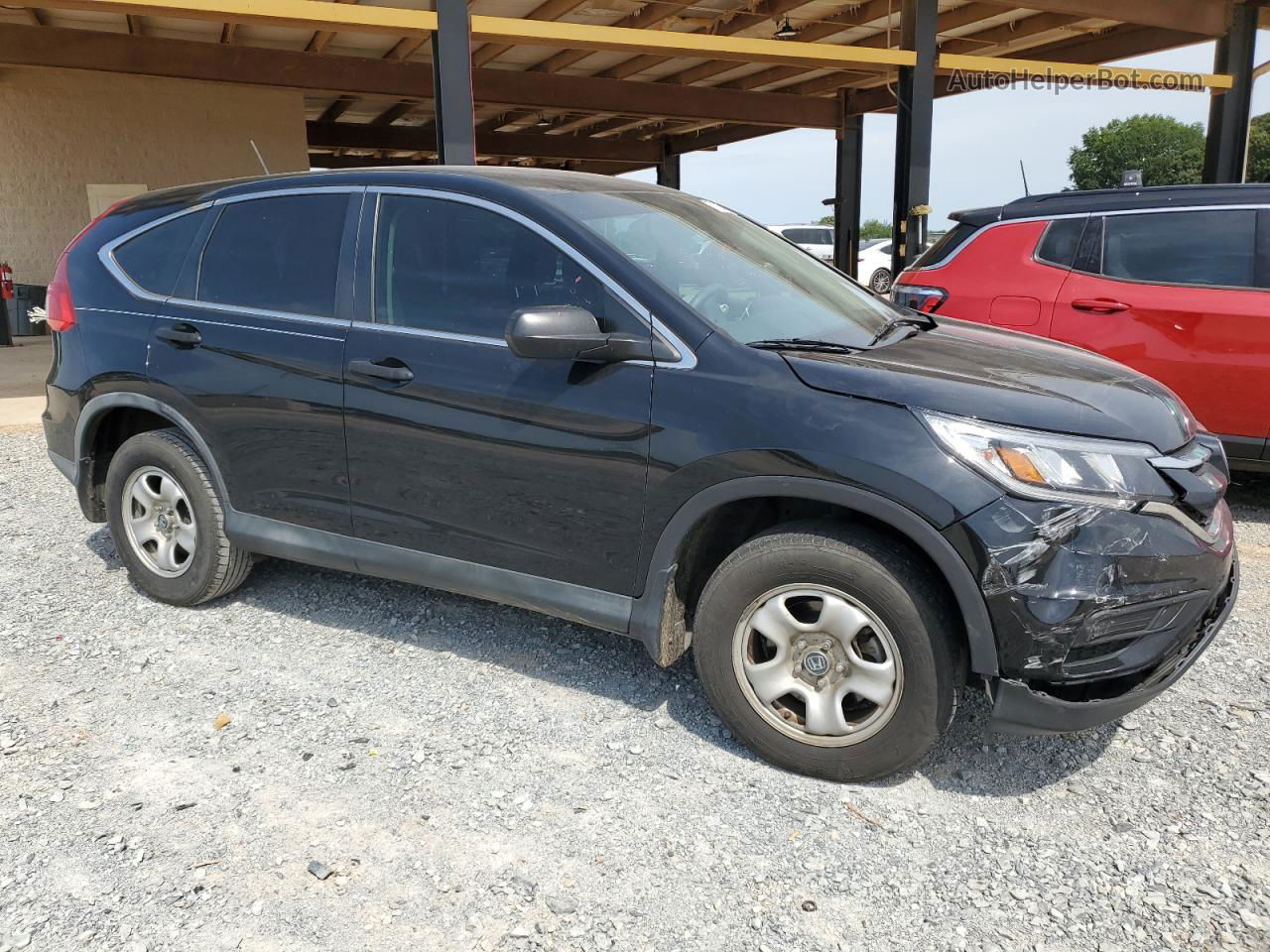 2016 Honda Cr-v Lx Black vin: 2HKRM3H32GH504266