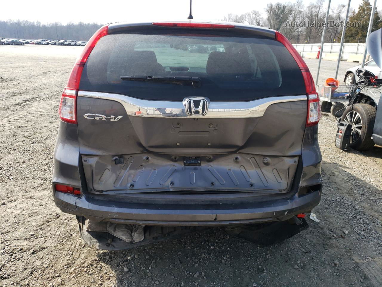 2016 Honda Cr-v Lx Серый vin: 2HKRM3H32GH507099