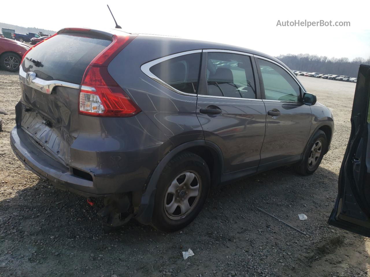 2016 Honda Cr-v Lx Gray vin: 2HKRM3H32GH507099