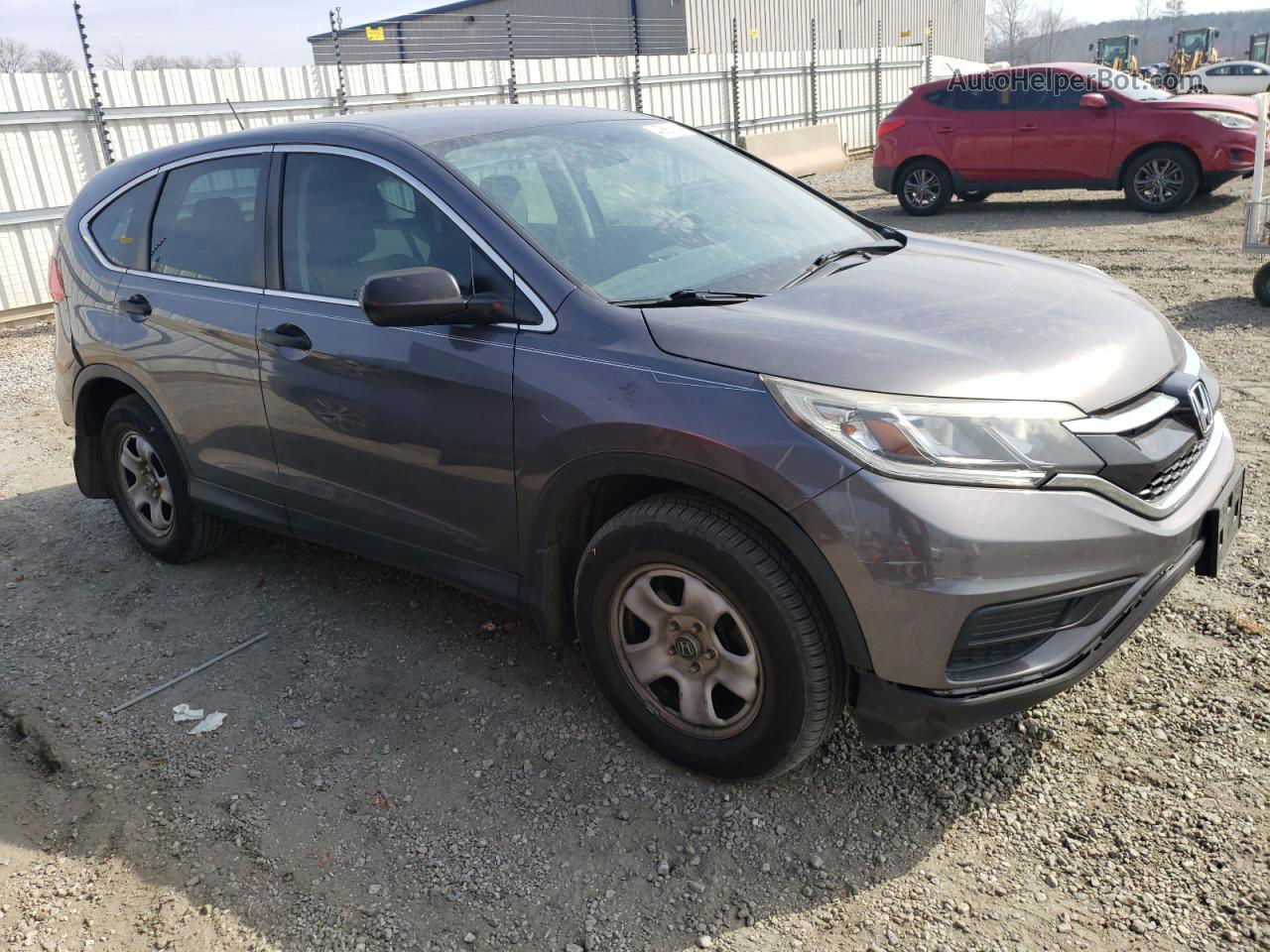 2016 Honda Cr-v Lx Серый vin: 2HKRM3H32GH507099