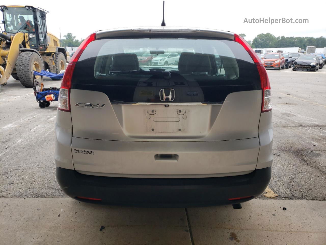 2013 Honda Cr-v Lx Silver vin: 2HKRM3H34DH518729