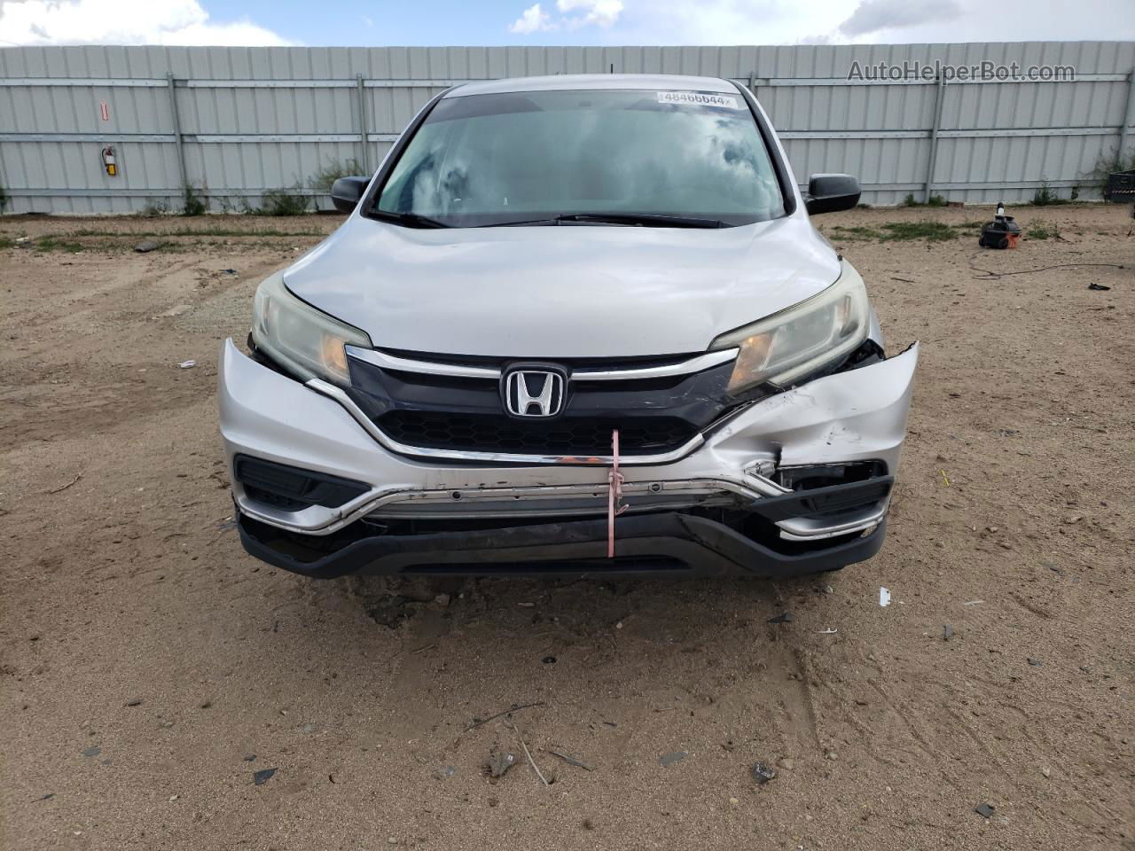 2016 Honda Cr-v Lx Серебряный vin: 2HKRM3H34GH509811