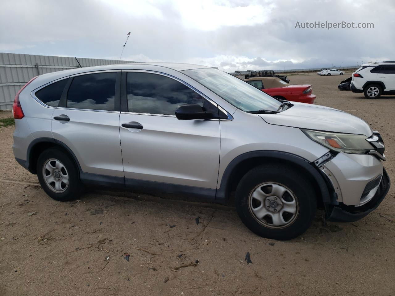 2016 Honda Cr-v Lx Silver vin: 2HKRM3H34GH509811