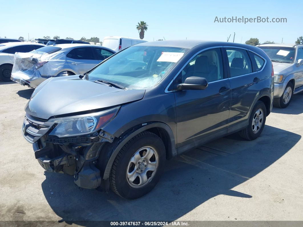 2012 Honda Cr-v Lx Gray vin: 2HKRM3H35CH515160