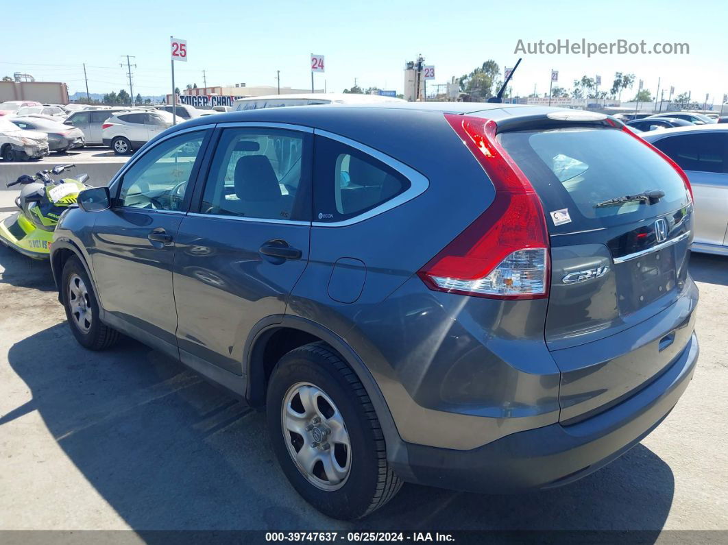 2012 Honda Cr-v Lx Gray vin: 2HKRM3H35CH515160