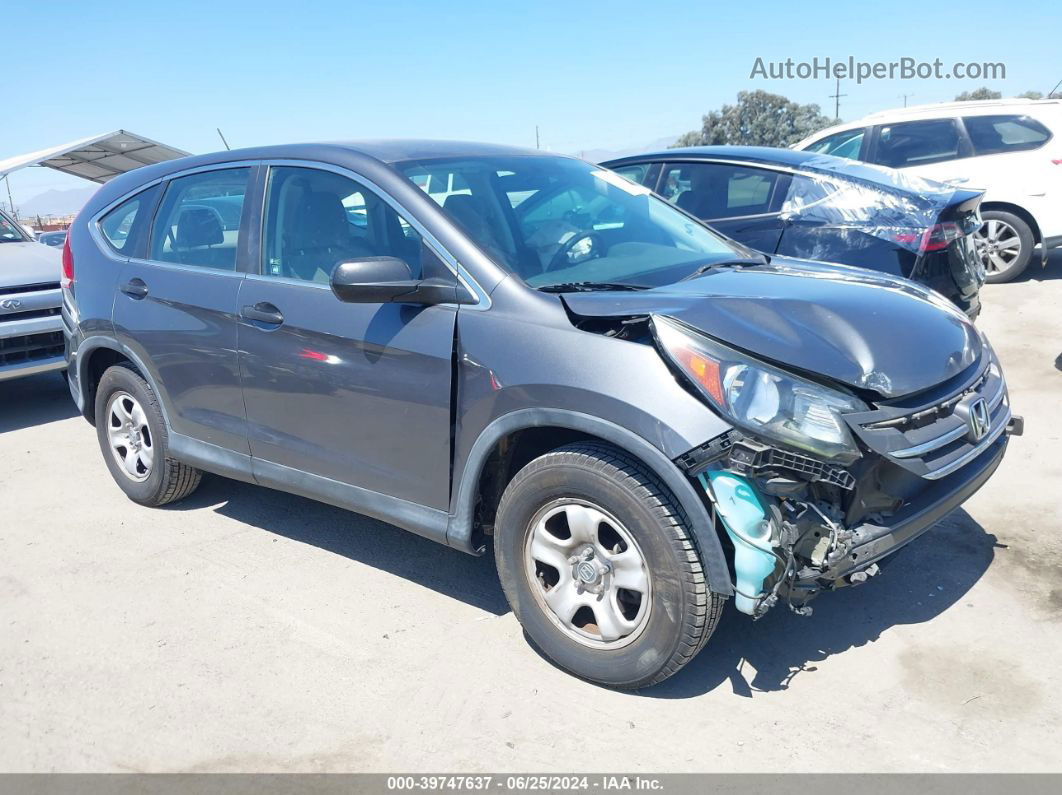 2012 Honda Cr-v Lx Gray vin: 2HKRM3H35CH515160