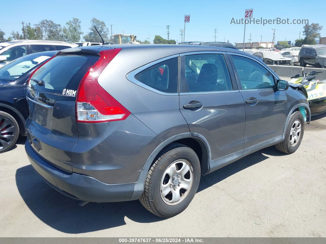 2012 Honda Cr-v Lx Gray vin: 2HKRM3H35CH515160