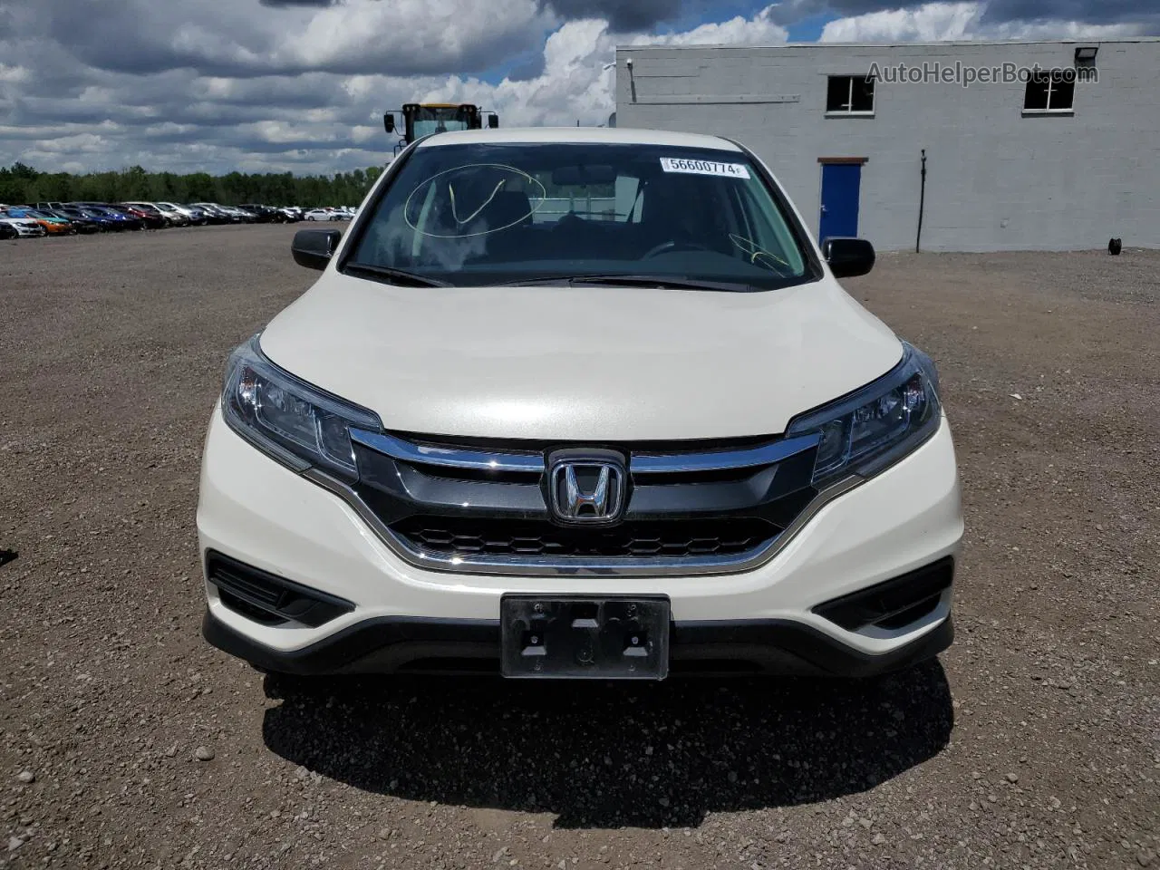 2015 Honda Cr-v Lx Белый vin: 2HKRM3H35FH001300