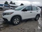 2012 Honda Cr-v Lx White vin: 2HKRM3H36CH501848