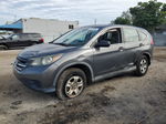 2012 Honda Cr-v Lx Gray vin: 2HKRM3H36CH505754