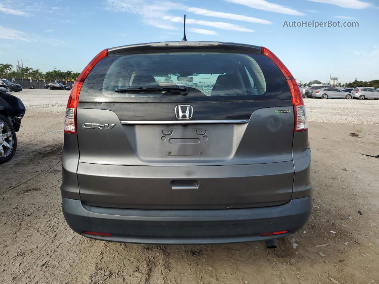 2012 Honda Cr-v Lx Gray vin: 2HKRM3H36CH505754