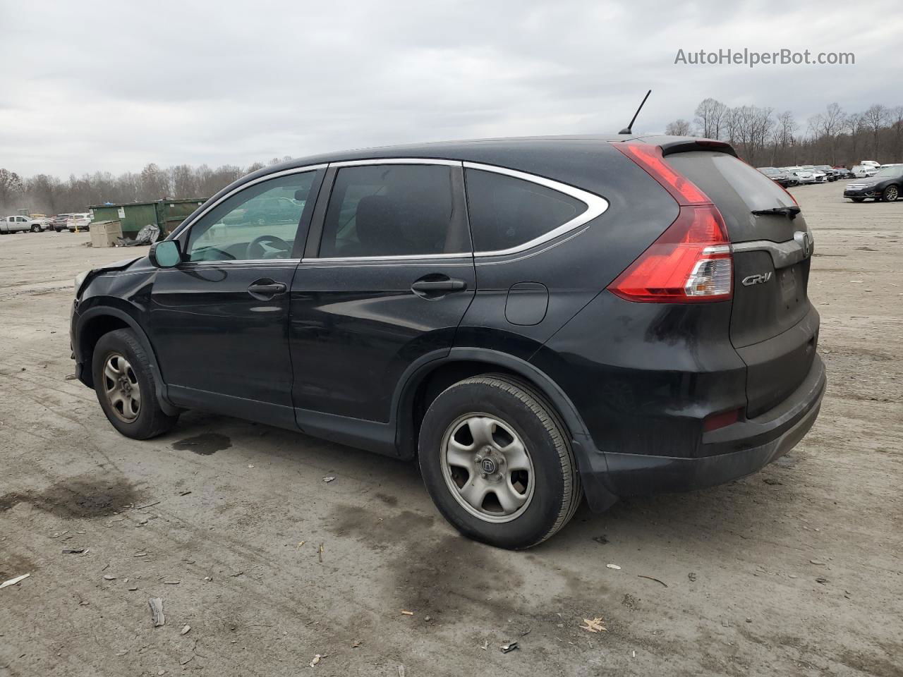 2016 Honda Cr-v Lx Black vin: 2HKRM3H36GH503492