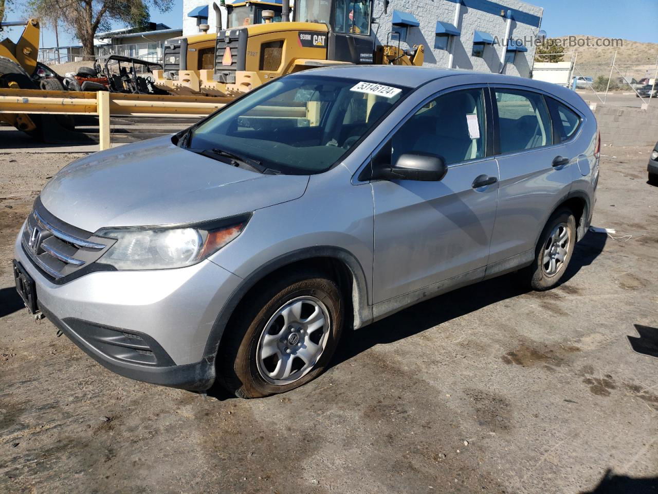 2012 Honda Cr-v Lx Silver vin: 2HKRM3H37CH502717