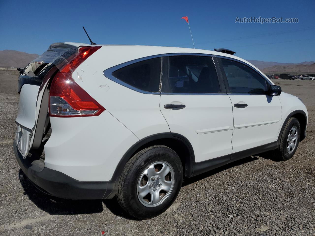 2012 Honda Cr-v Lx Белый vin: 2HKRM3H37CH502877