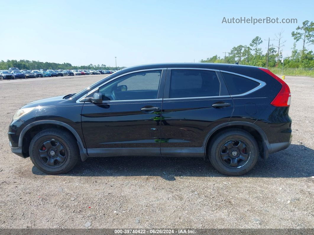 2015 Honda Cr-v Lx Black vin: 2HKRM3H37FH513656