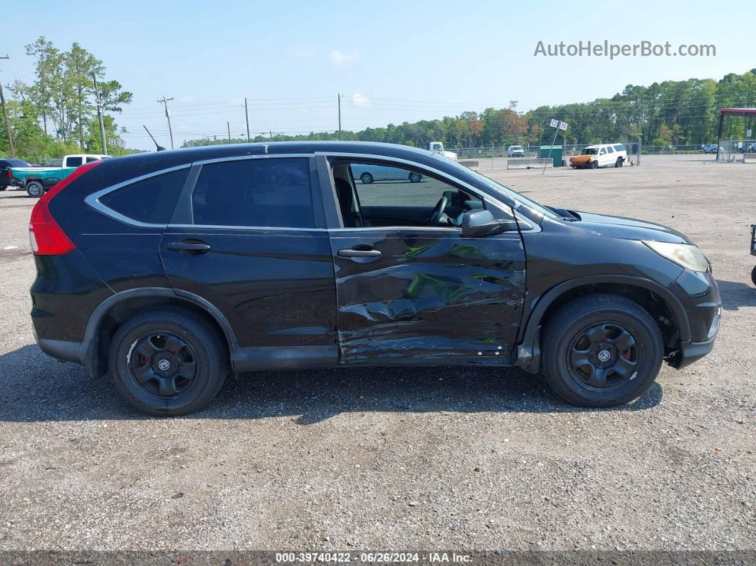 2015 Honda Cr-v Lx Black vin: 2HKRM3H37FH513656