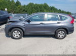 2015 Honda Cr-v Lx Gray vin: 2HKRM3H37FH556894