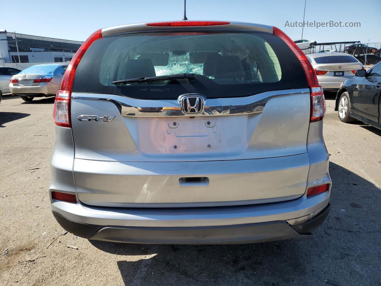 2016 Honda Cr-v Lx Серебряный vin: 2HKRM3H37GH501072