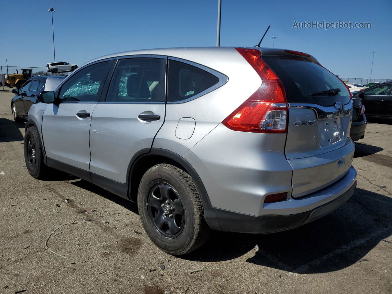 2016 Honda Cr-v Lx Silver vin: 2HKRM3H37GH501072