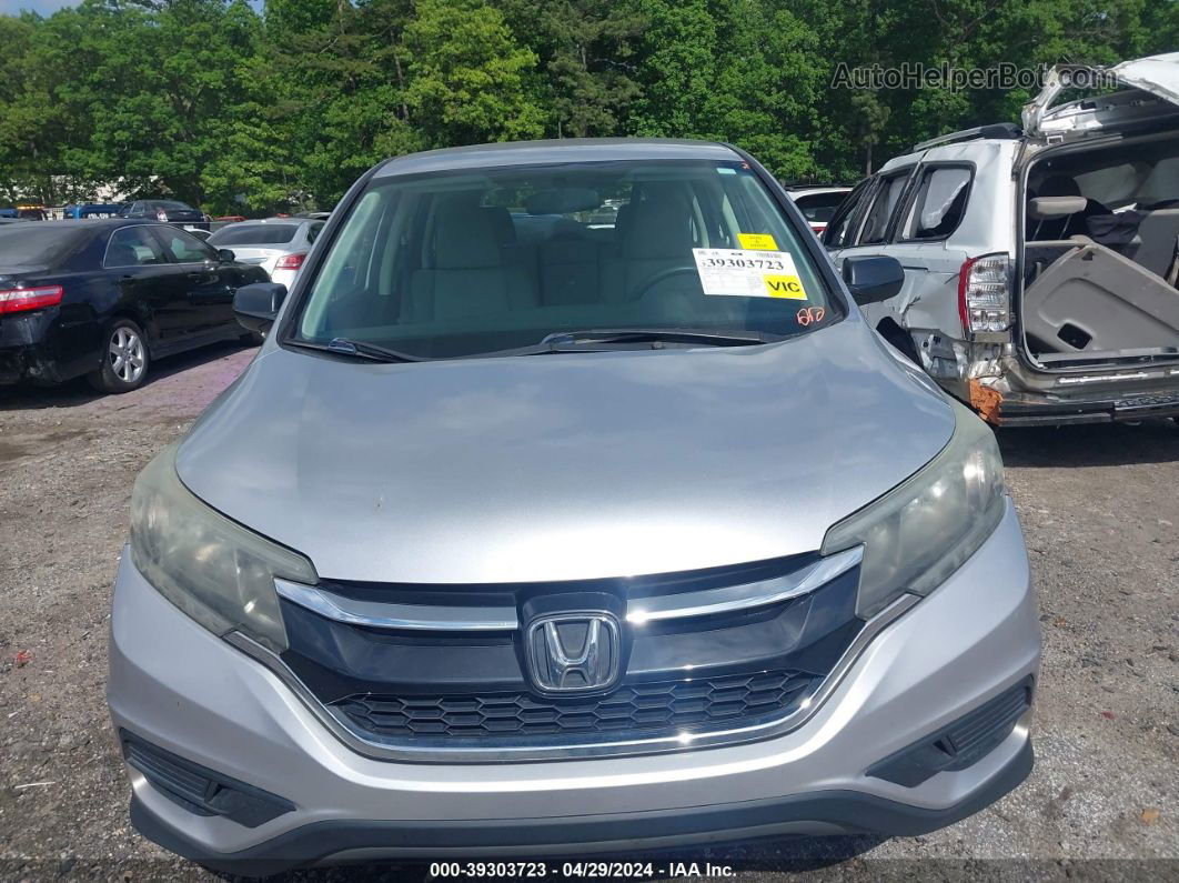 2016 Honda Cr-v Lx Silver vin: 2HKRM3H37GH559196