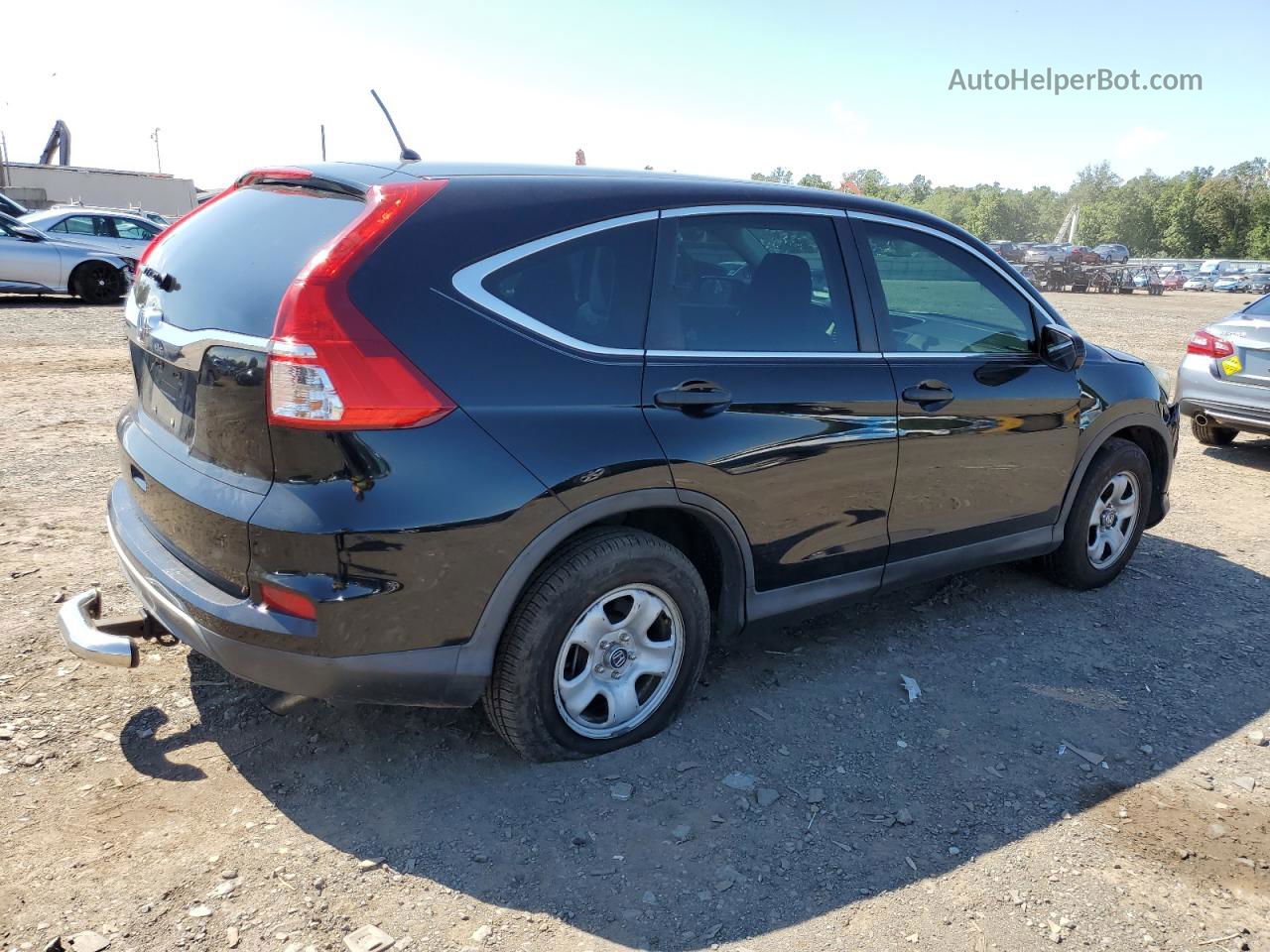 2016 Honda Cr-v Lx Black vin: 2HKRM3H37GH568917