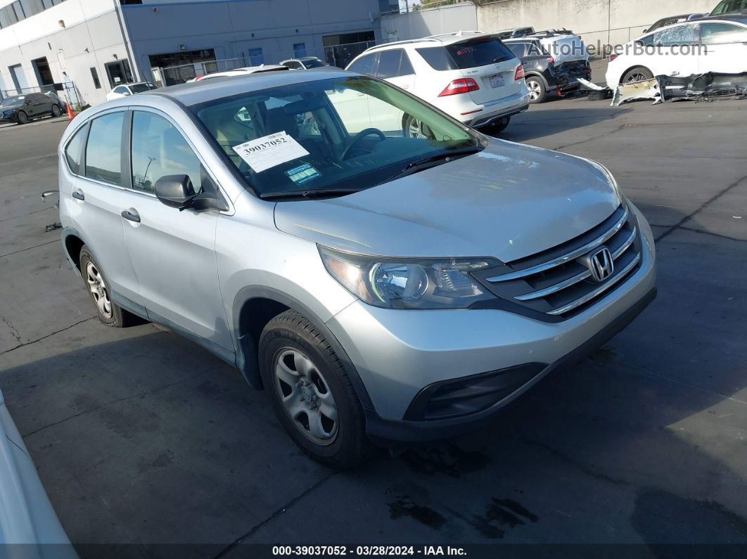 2013 Honda Cr-v Lx Silver vin: 2HKRM3H38DH501447