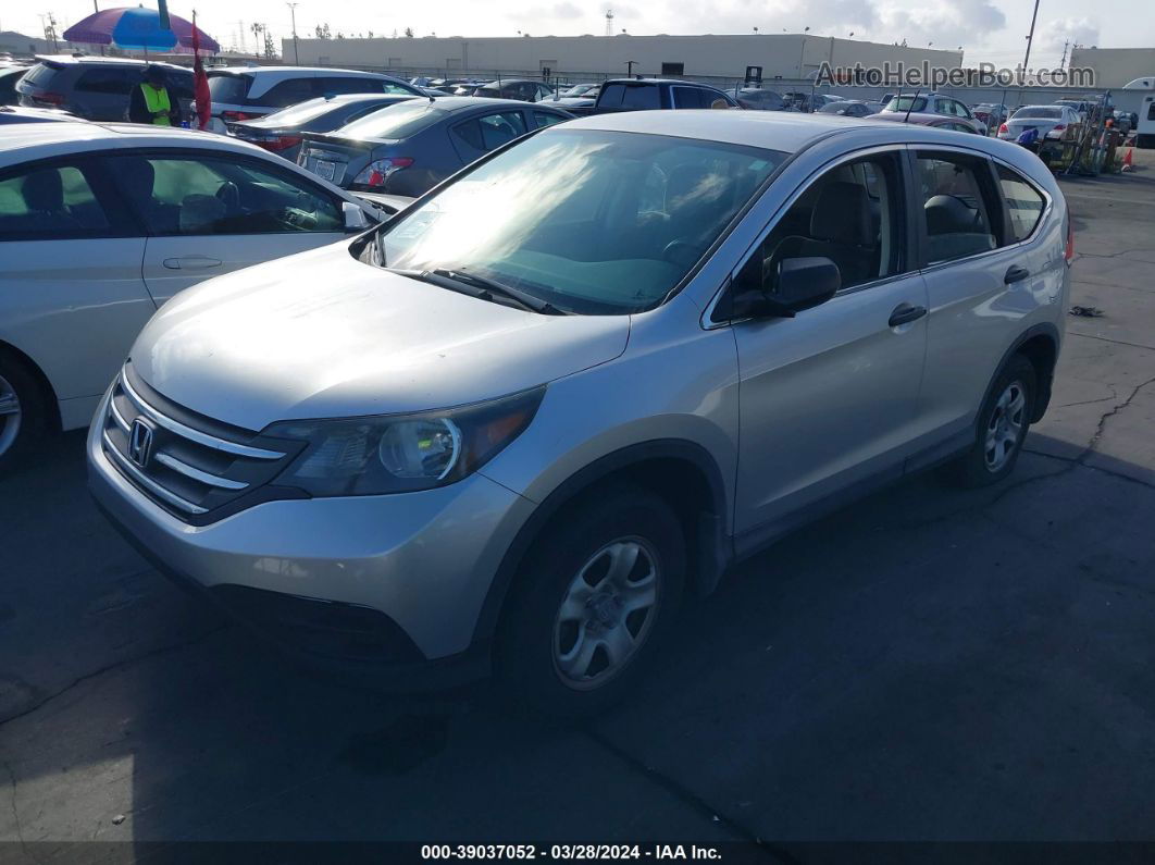 2013 Honda Cr-v Lx Silver vin: 2HKRM3H38DH501447