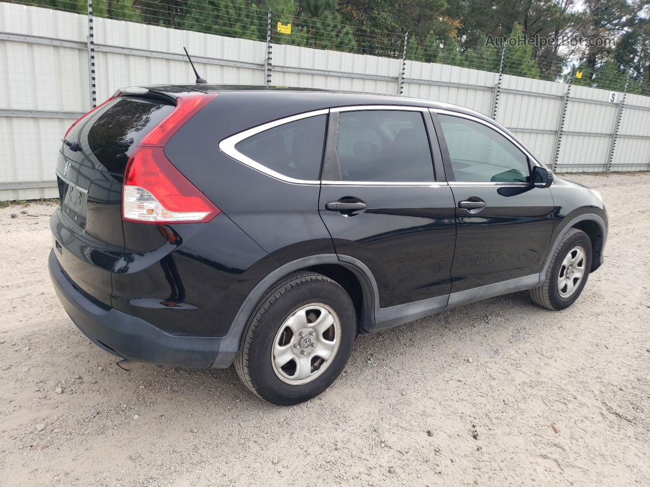 2013 Honda Cr-v Lx Black vin: 2HKRM3H39DH523456