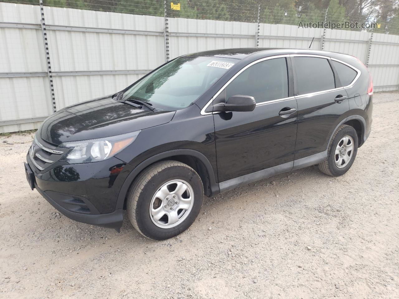 2013 Honda Cr-v Lx Black vin: 2HKRM3H39DH523456