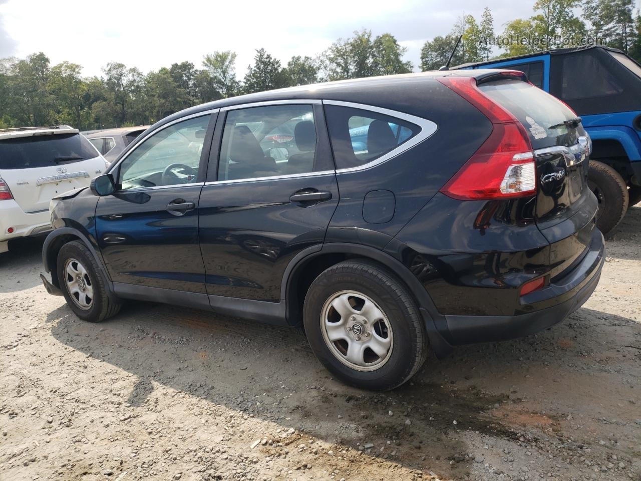 2016 Honda Cr-v Lx Black vin: 2HKRM3H39GH506189