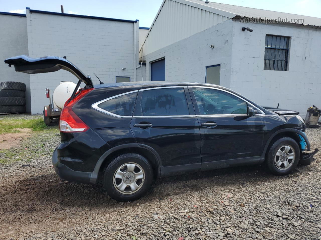 2012 Honda Cr-v Lx Black vin: 2HKRM3H3XCH508673