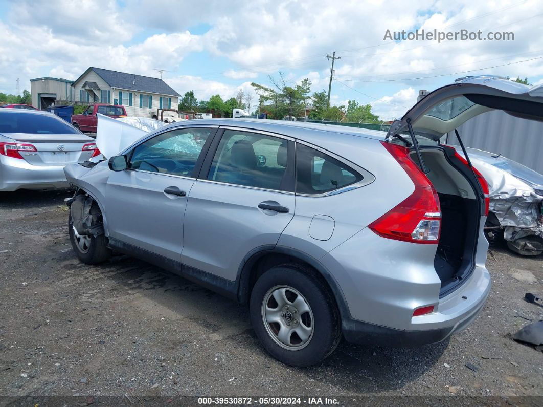 2016 Honda Cr-v Lx Серебряный vin: 2HKRM3H3XGH502989