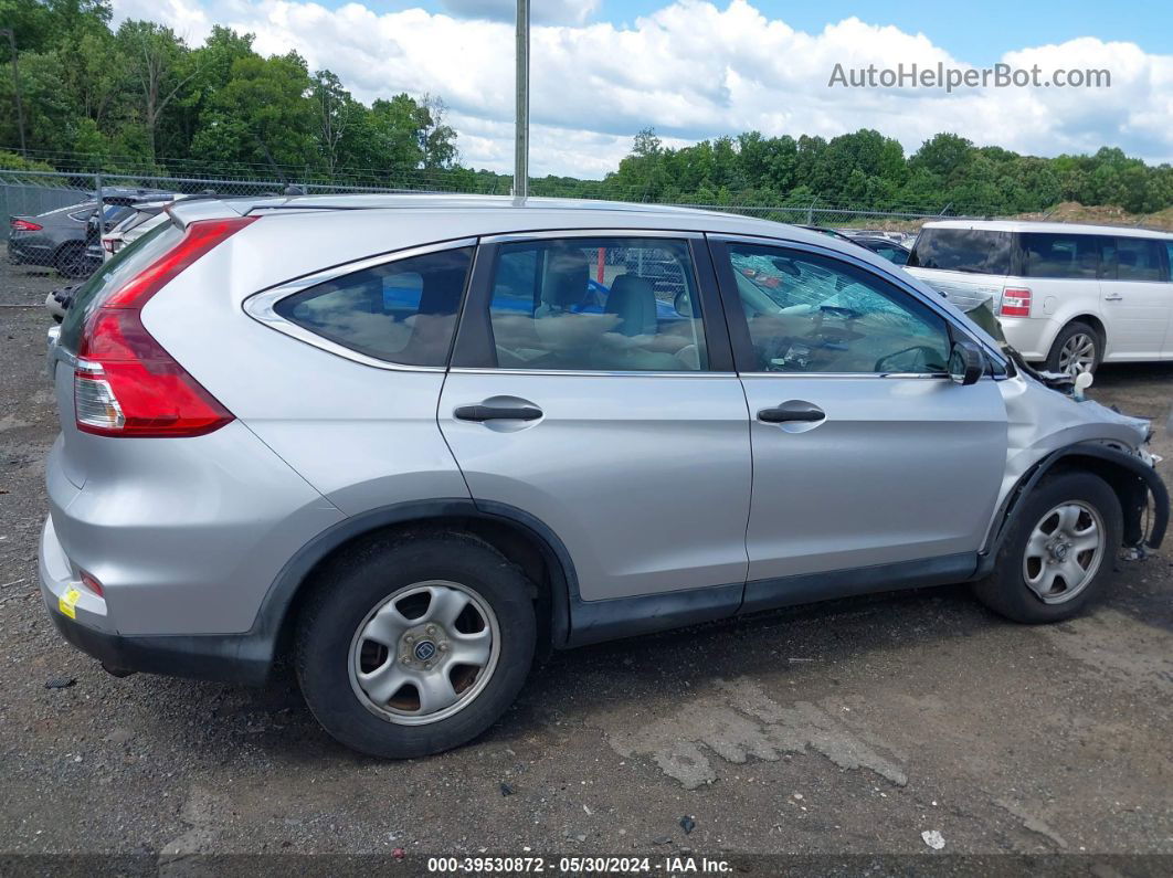 2016 Honda Cr-v Lx Серебряный vin: 2HKRM3H3XGH502989