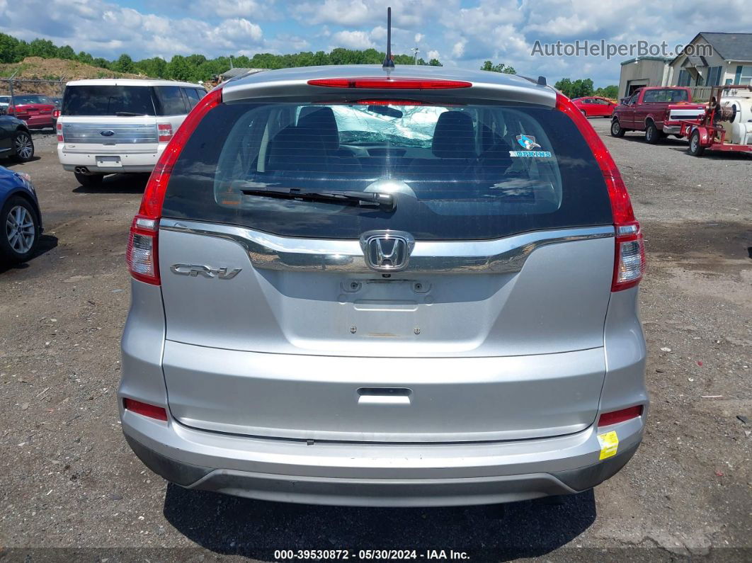 2016 Honda Cr-v Lx Silver vin: 2HKRM3H3XGH502989