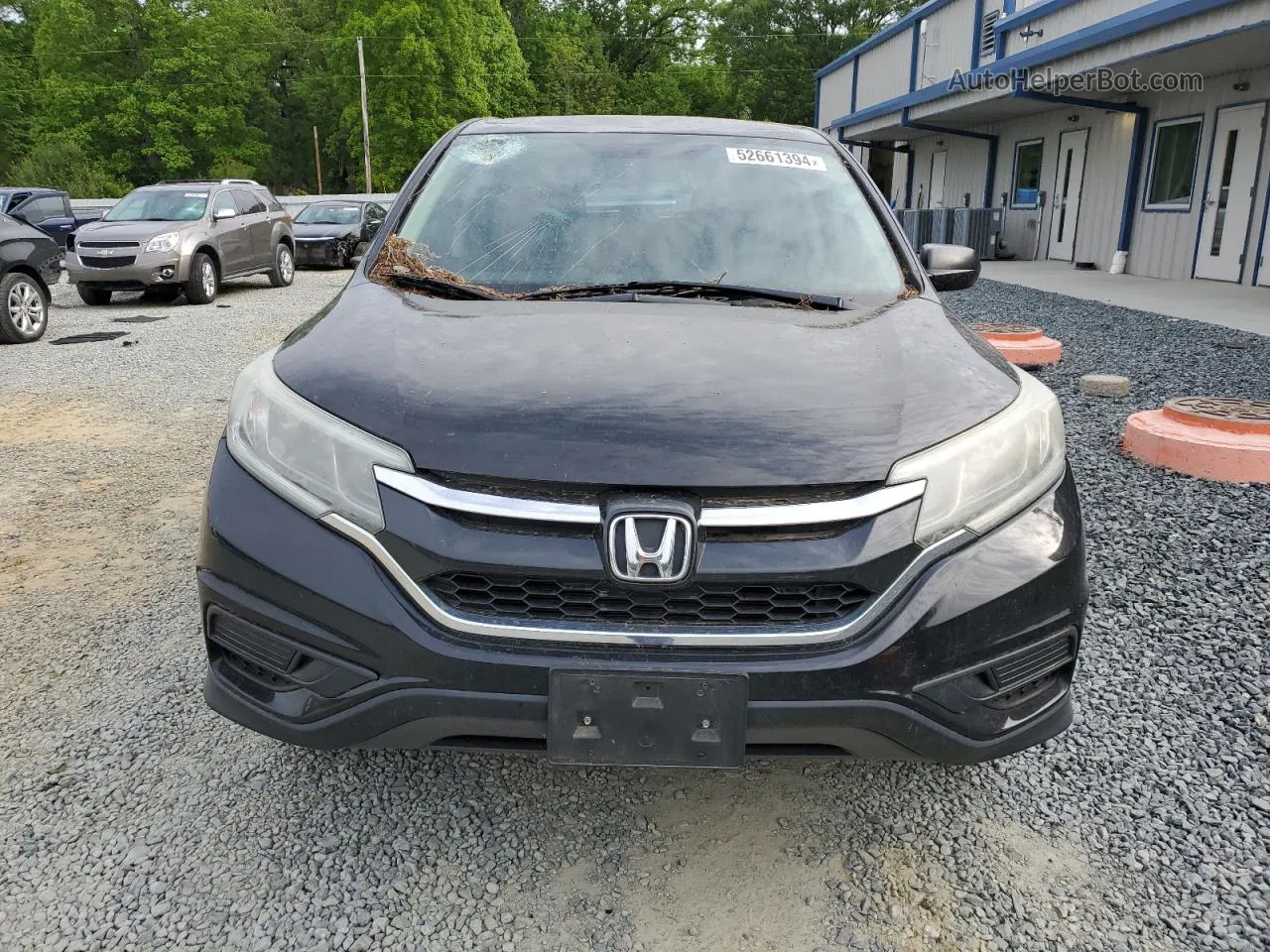 2016 Honda Cr-v Lx Black vin: 2HKRM3H3XGH562660