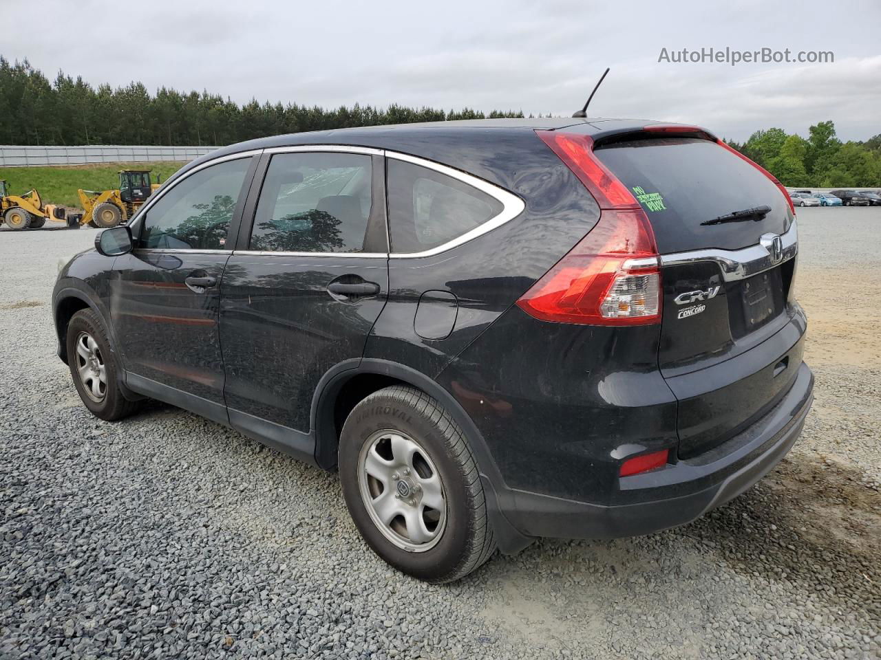 2016 Honda Cr-v Lx Black vin: 2HKRM3H3XGH562660