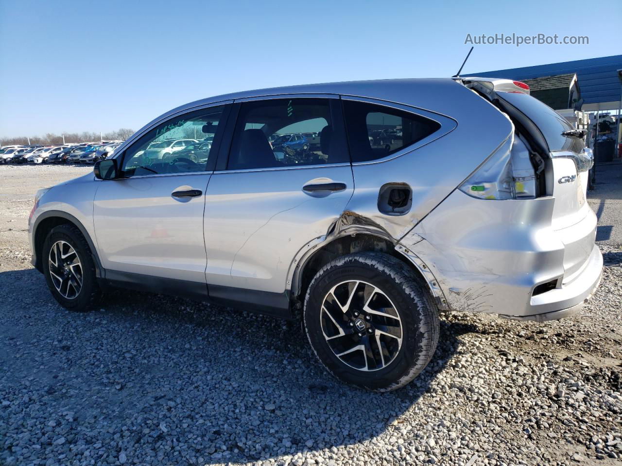 2016 Honda Cr-v Se Silver vin: 2HKRM3H40GH559064