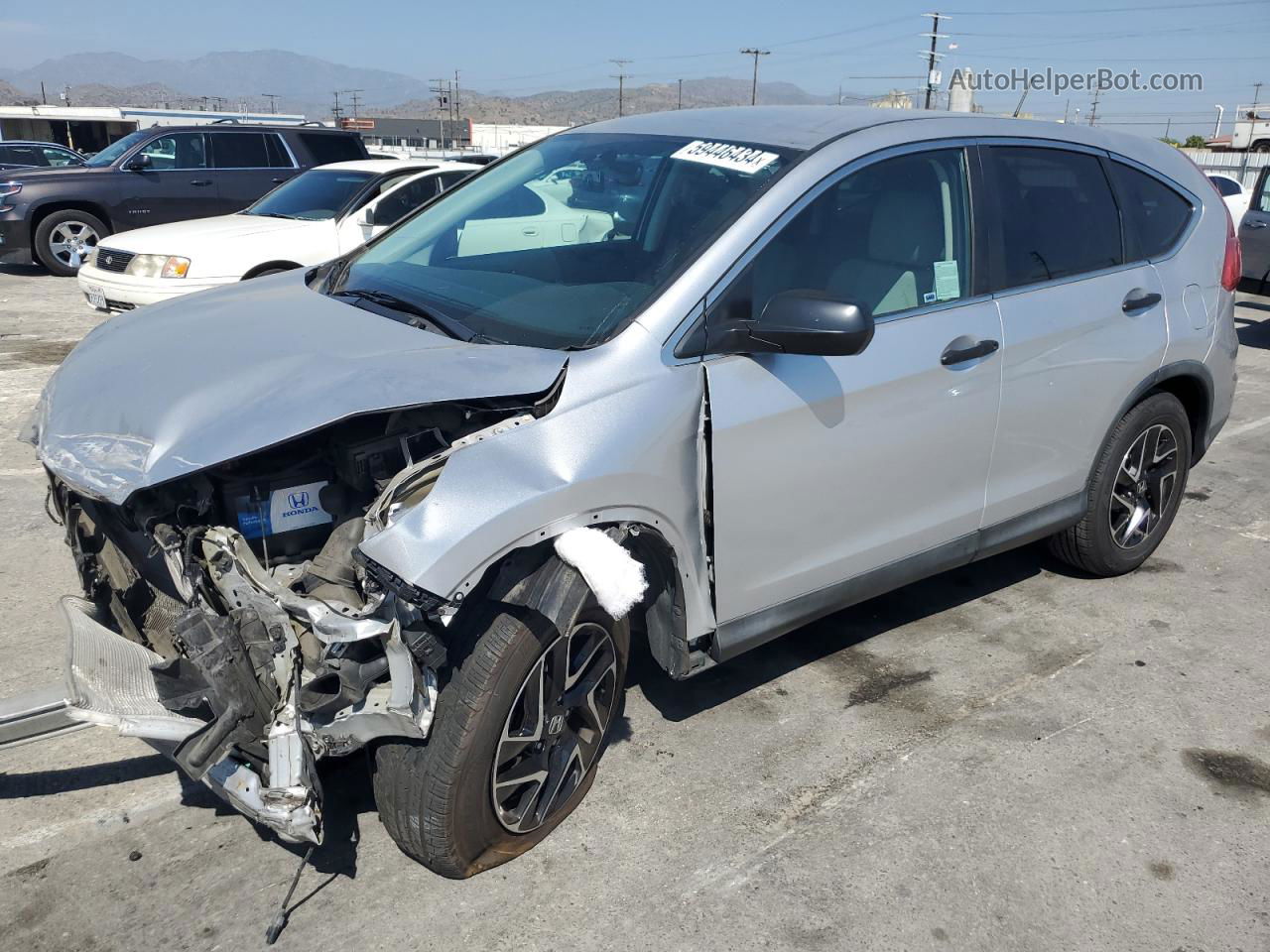 2016 Honda Cr-v Se Silver vin: 2HKRM3H41GH542810