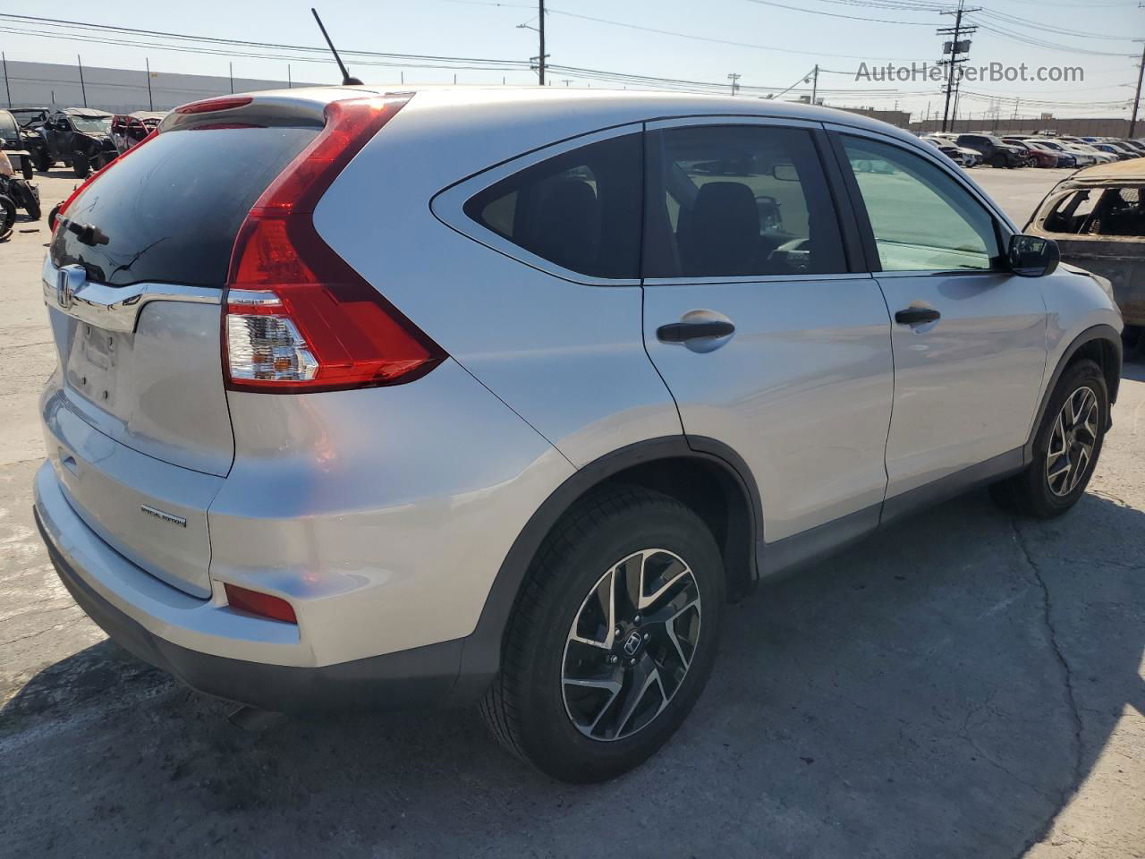 2016 Honda Cr-v Se Silver vin: 2HKRM3H41GH542810