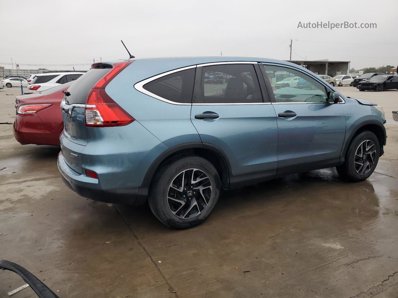 2016 Honda Cr-v Se Бирюзовый vin: 2HKRM3H41GH548932