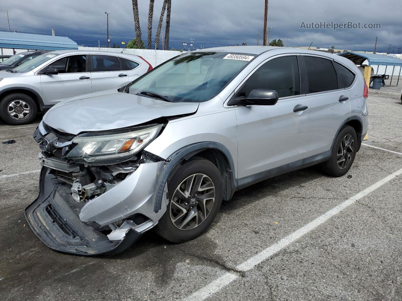 2016 Honda Cr-v Se Серебряный vin: 2HKRM3H42GH516071